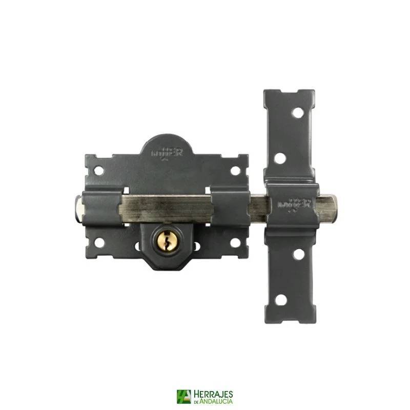 Cerrojo 1101-L/105 Llave-Botón 70mm | Herrajes Andalucía