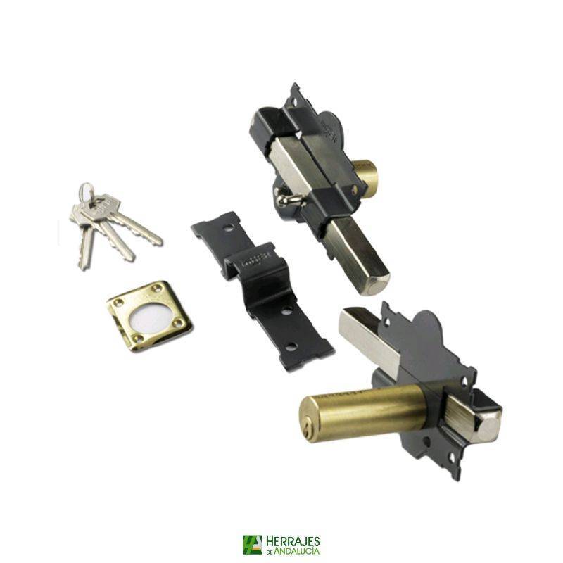 Cerrojo modelo 1101 R105mm cilindro 70mm |Herrajes de Andalucía