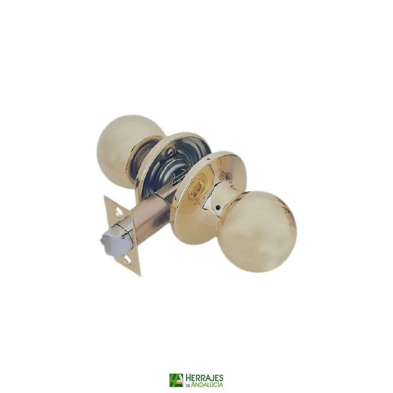 Pomo bola 8905 60/70mm latón pulido | Herrajes de Andalucía