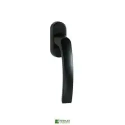 Manilla ventana negra Modelo R9005 | Herrajes de Andalucía