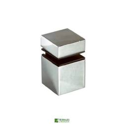Soporte Pelícano 30x46mm cromo brillo | Herrajes de Andalucía