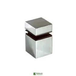 Soporte Pelícano 30x46mm cromo brillo | Herrajes de Andalucía