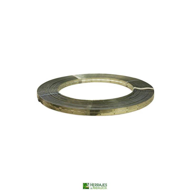 Bisagra Piano 32mm Dorada 50m | Herrajes de Andalucía