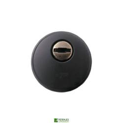 Escudo Seguridad U200 negro Ø62mm Inther | Herrajes de Andalucía