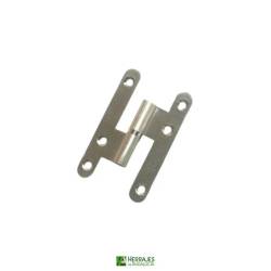 Pernio 305 Inox Izquierda 80 mm | Herrajes de Andalucía