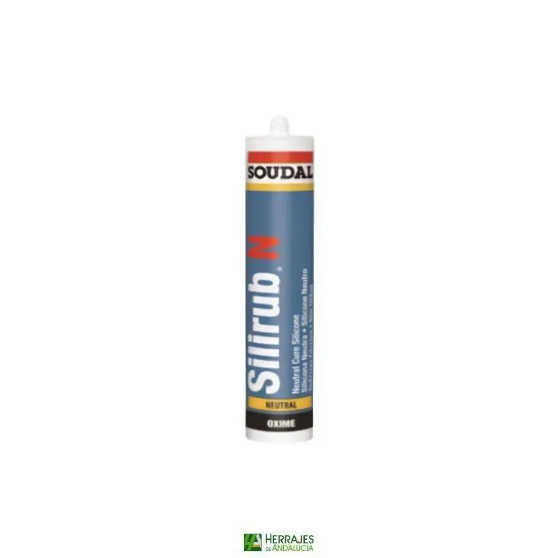 Silicona Neutra Blanca para Construcción | Herrajes de Andalucía
