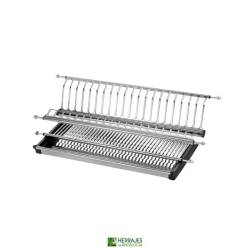 Escurreplatos-vasos bandeja para módulos 80cm-Herrajes de Andalucía