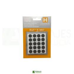 Tapa Adhesiva Negra Ø13 mm | Herrajes de Andalucía