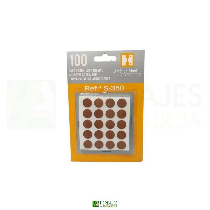 Tapa Adhesiva Ø13mm Cerezo | Herrajes Andalucía