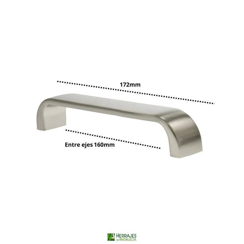 Tirador mueble Adonis 160 mm | Herrajes de Andalucía