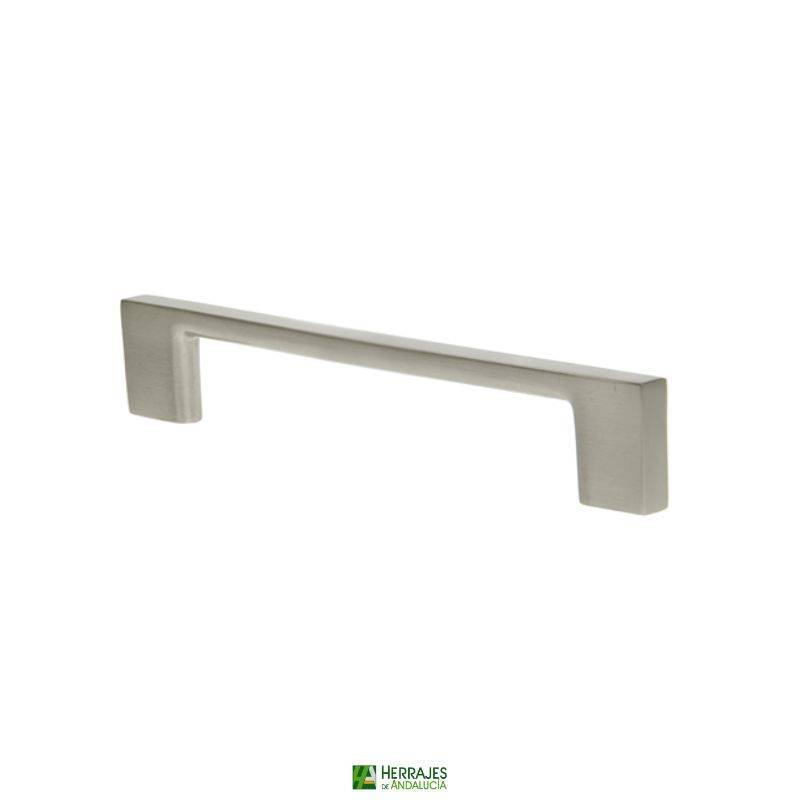 Tirador mueble Matiz 160mm níquel satinado | Herrajes de Andalucía