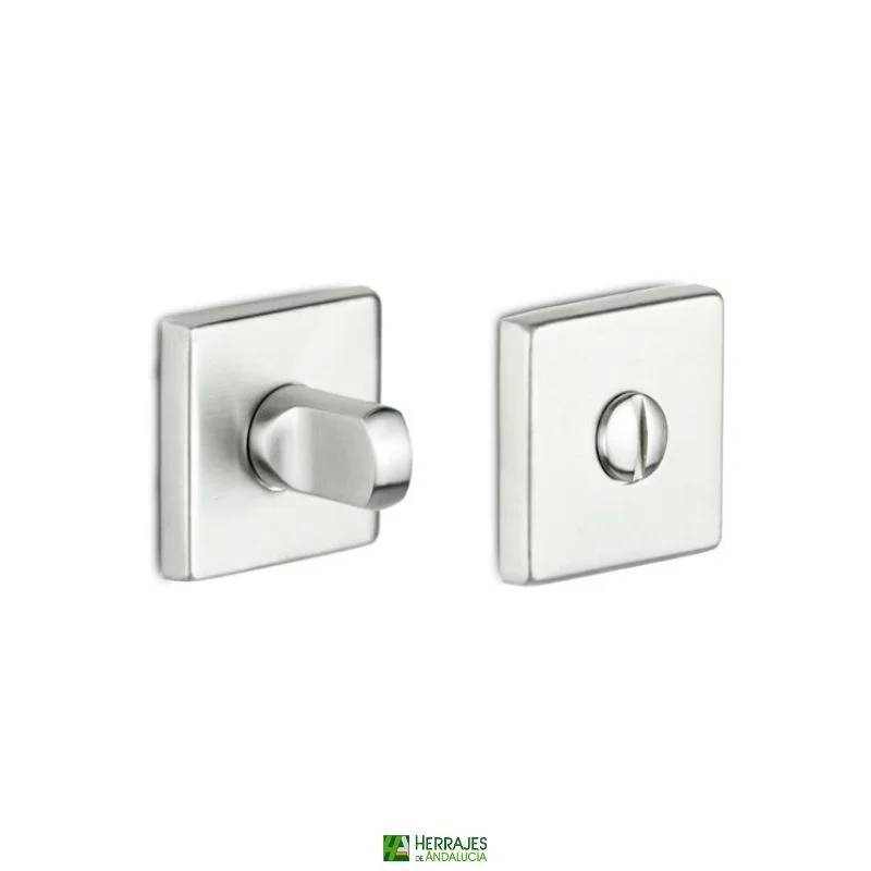 Condena cabina sanitaria 35x35mm acero inoxidable | Herrajes de Andalucía