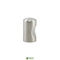 Pomo mueble Muesca Inox Ø15 H26 | Herrajes de Andalucía