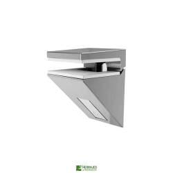 Soporte pelícano Kalabrone 27,5X26,5mm níquel | Herrajes de Andalucía