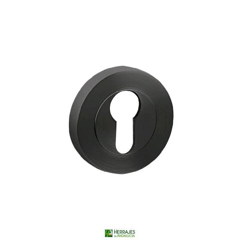 Bocallave redondo Yale 51 mm negro mate | Herrajes de Andalucía