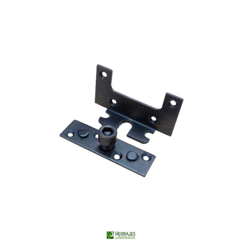 Soporte Cama Pavonado 300 Negro | Herrajes de Andalucía