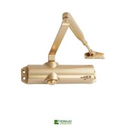 Cierrapuertas RF Oro Regulable | Herrajes de Andalucía
