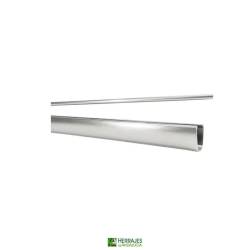 Barra Vertical antipánico 2 metros color plata | Herrajes de Andalucía