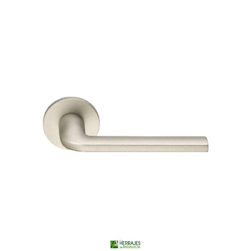Manivela Roseta XS Níquel Mate | Herrajes de Andalucía