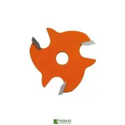 Fresa ranuras laterales Ø47,63 mm PTFE | Herrajes de Andalucía
