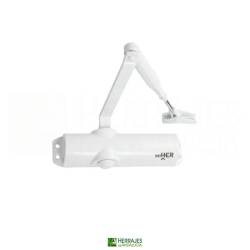 Cierrapuertas CTB69 con Retención color blanco | Herrajes de Andalucía