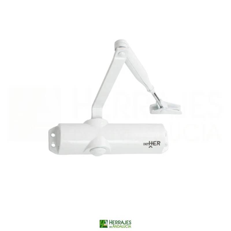 Cierrapuertas CTB69 con Retención color blanco | Herrajes de Andalucía