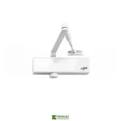 Cierrapuertas CTB72 con Retención blanco | Herrajes de Andalucía