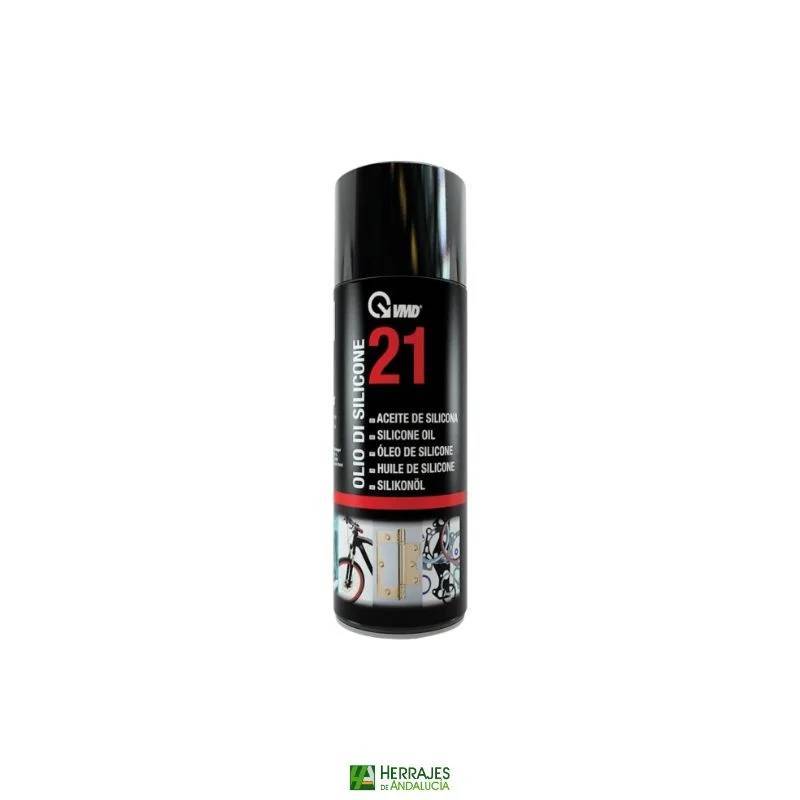 Aceite Silicona Spray VMD 21 400 ml | Herrajes de Andalucía