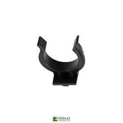 Pinza para zócalo aluminio negra | Herrajes de Andalucía