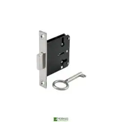 Cerradura Mueble 205 30 mm Cromada | Herrajes de Andalucía