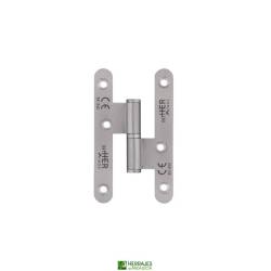 Pernio Modelo 305 sin remate derecha Inoxidable | Herrajes de Andalucía