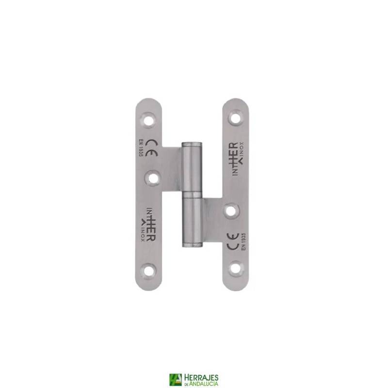 Pernio Modelo 305 sin remate derecha Inoxidable | Herrajes de Andalucía