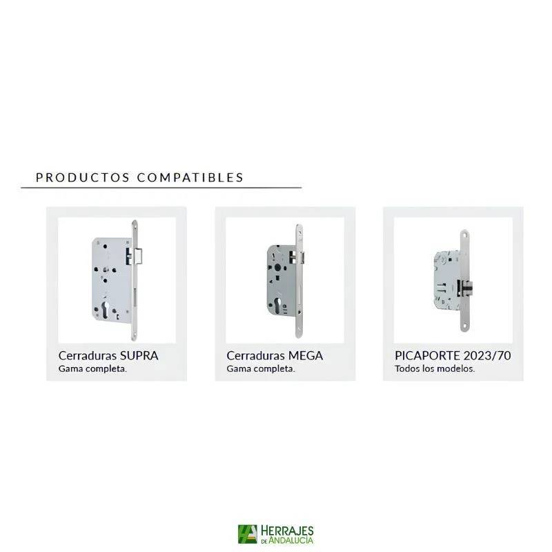Control de acceso electrónico con roseta Inther | Herrajes de Andalucía
