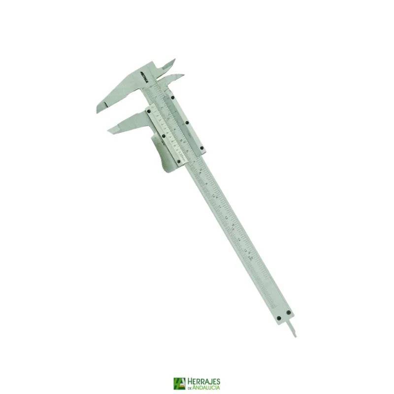Calibre Acero Inoxidable 160 mm con Caja | Herrajes de Andalucía