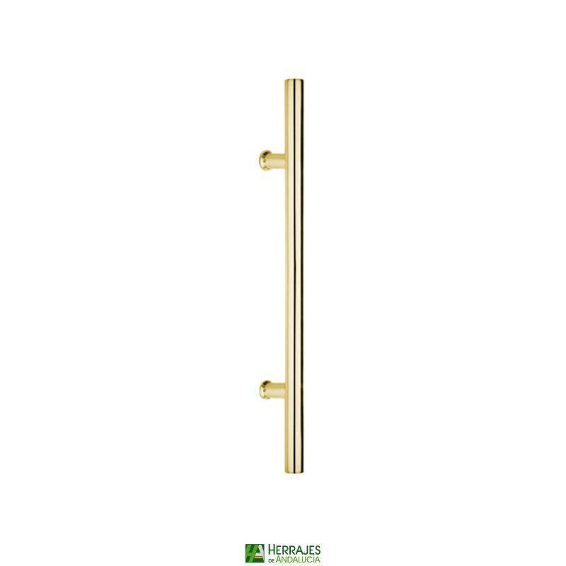 Manillón 1225R Latón Satinado 450 mm | Herrajes Andalucía