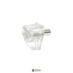 Soporte estante Hafele transparente | Herrajes de Andalucía