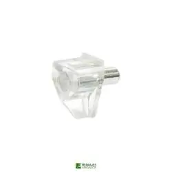 Soporte estante Hafele transparente | Herrajes de Andalucía
