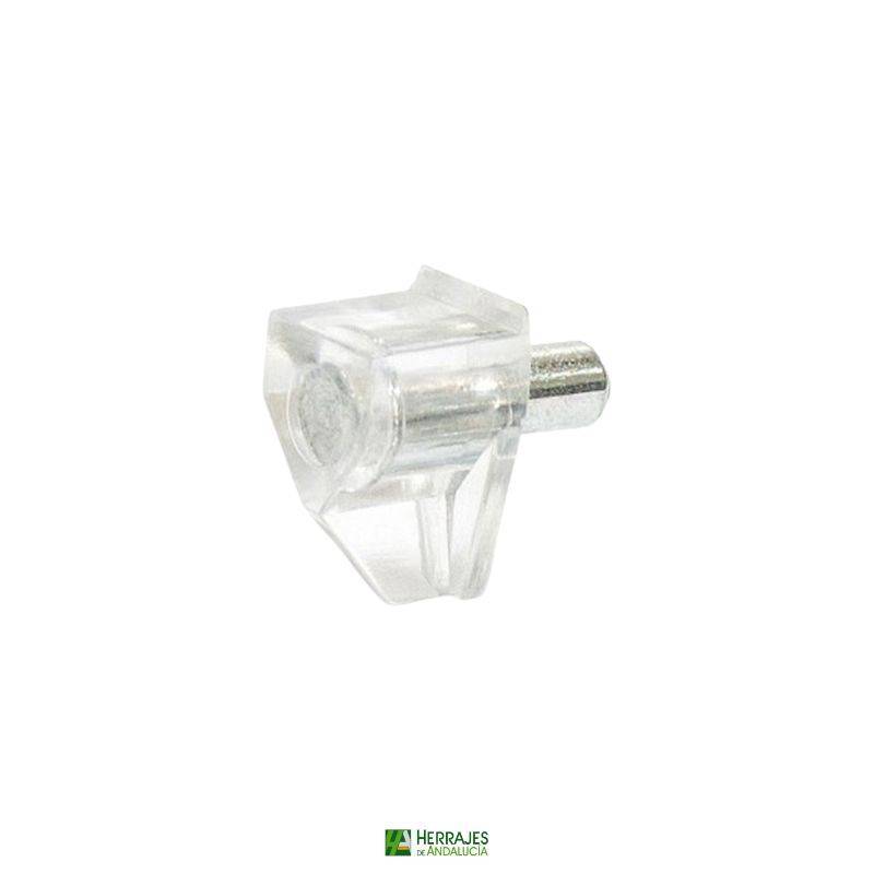 Soporte estante Hafele transparente | Herrajes de Andalucía