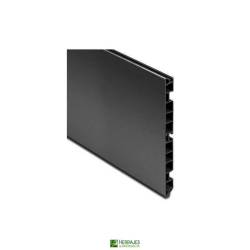 Zócalo cocina PVC negro 3,95 m | Herrajes de Andalucía