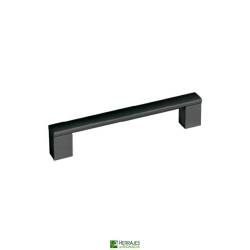Tirador cocina Ernest 300mm aluminio negro | Herrajes de Andalucía
