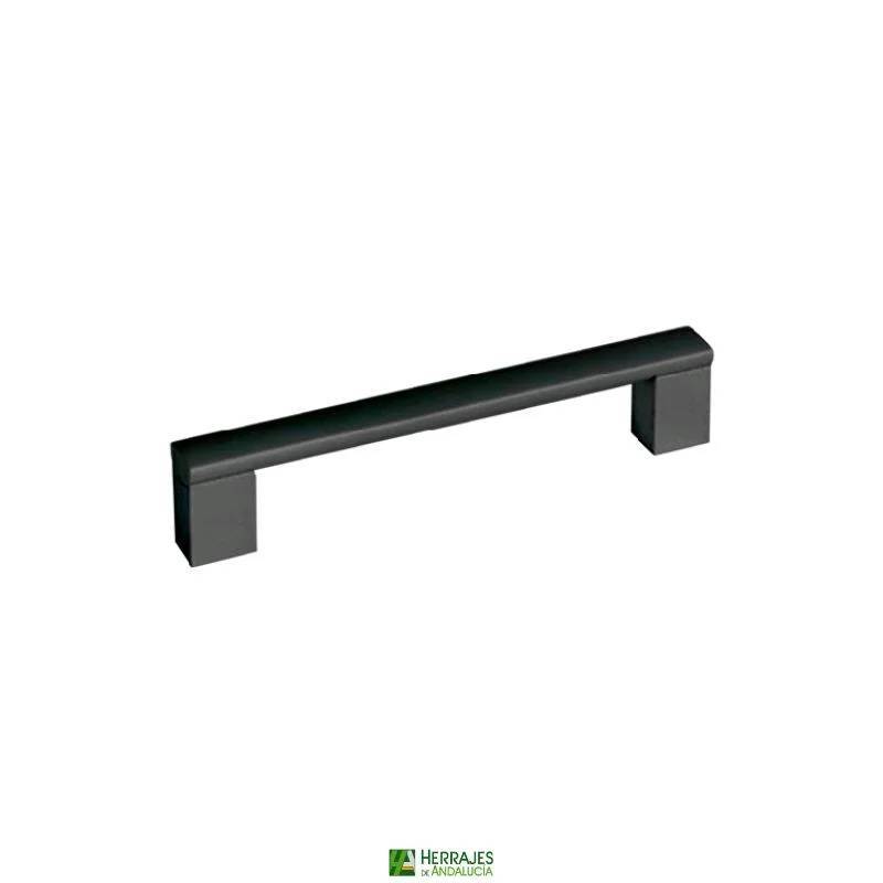Tirador cocina Ernest 300mm aluminio negro | Herrajes de Andalucía