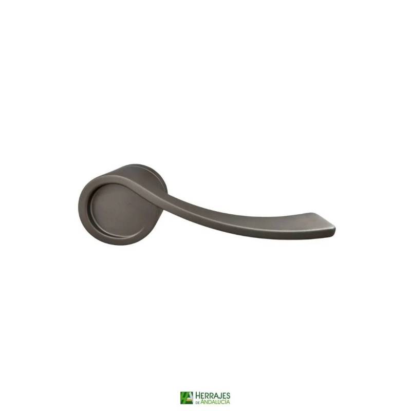 Manivela Nito INTHER 153x50mm níquel mate| Herrajes de Andalucía