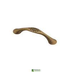 Tirador Rustic 96 mm bronce | Herrajes de Andalucía