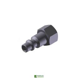 Adaptador Rosca Hembra 1/4 Gas | Herrajes de Andalucía