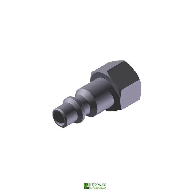 Adaptador Rosca Hembra 1/4 Gas | Herrajes de Andalucía