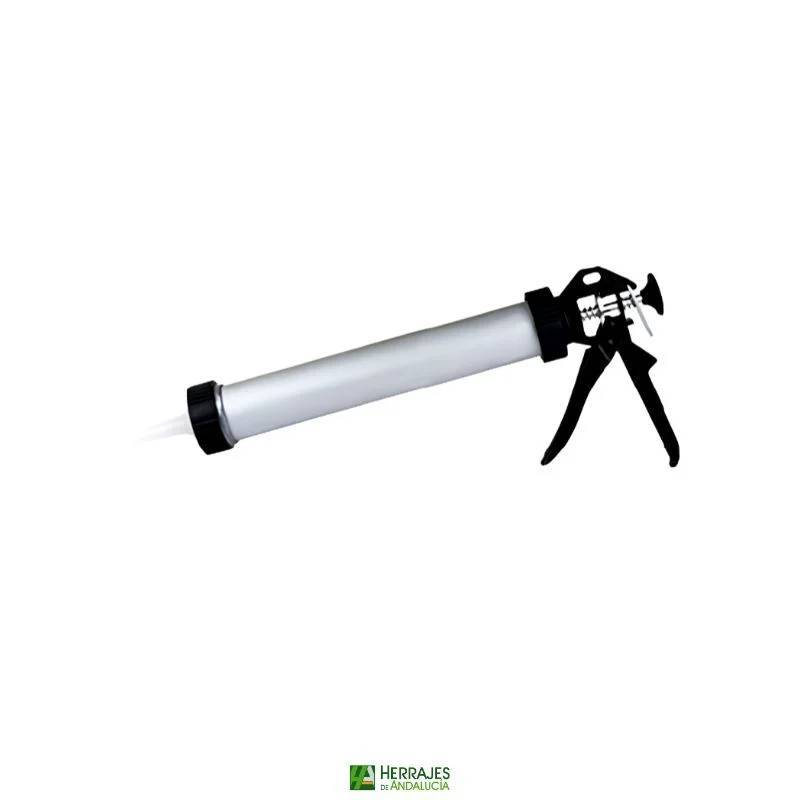 Pistola tubular aplicadora de mortero de 33 cm | Herrajes de Andalucía