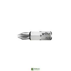 Punta Wiha PZ1 x 25 mm peso 8g acero cromo | Herrajes de Andalucía