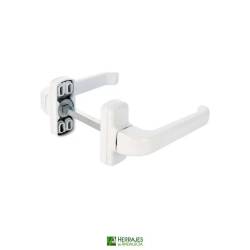 Manivela 4456 F7 blanca para puertas y ventanas | Herrajes de Andalucía