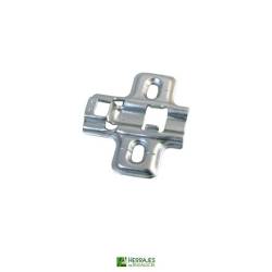 Base para bisagra cazoleta modelo Clip Cam-Herrajes de Andalucía
