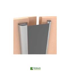 Antipilladedos FINGERPRO ROLL 1,40 m Plata | Herrajes de Andalucía